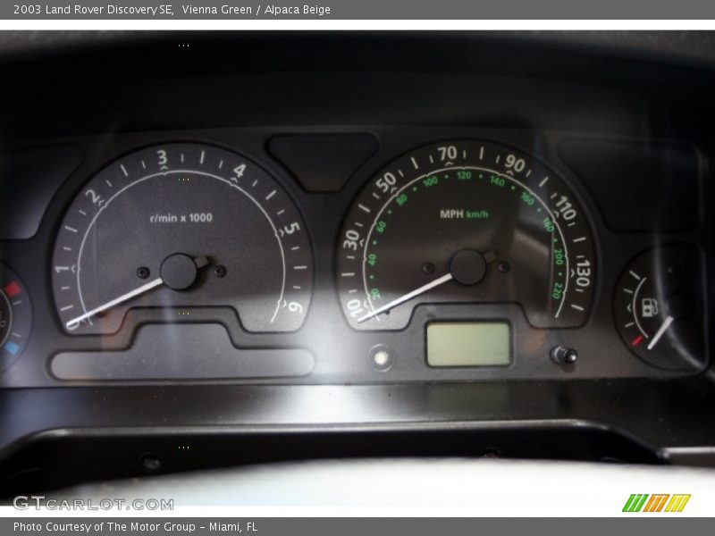 Vienna Green / Alpaca Beige 2003 Land Rover Discovery SE