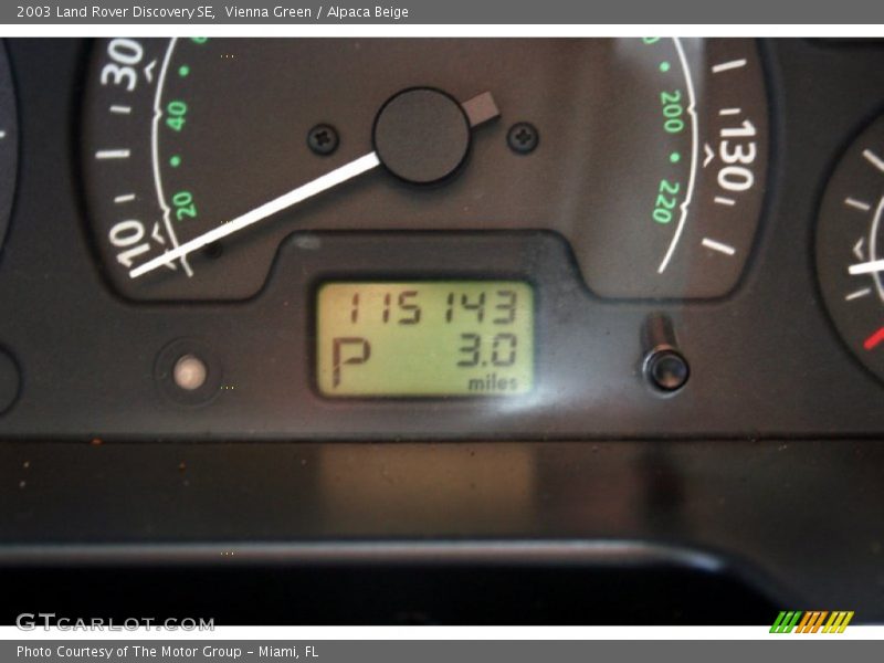 Vienna Green / Alpaca Beige 2003 Land Rover Discovery SE