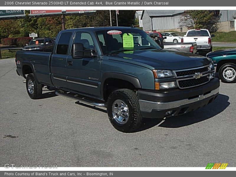 Blue Granite Metallic / Dark Charcoal 2006 Chevrolet Silverado 2500HD LT Extended Cab 4x4