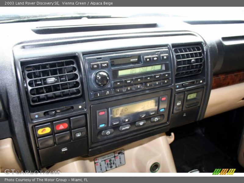 Vienna Green / Alpaca Beige 2003 Land Rover Discovery SE