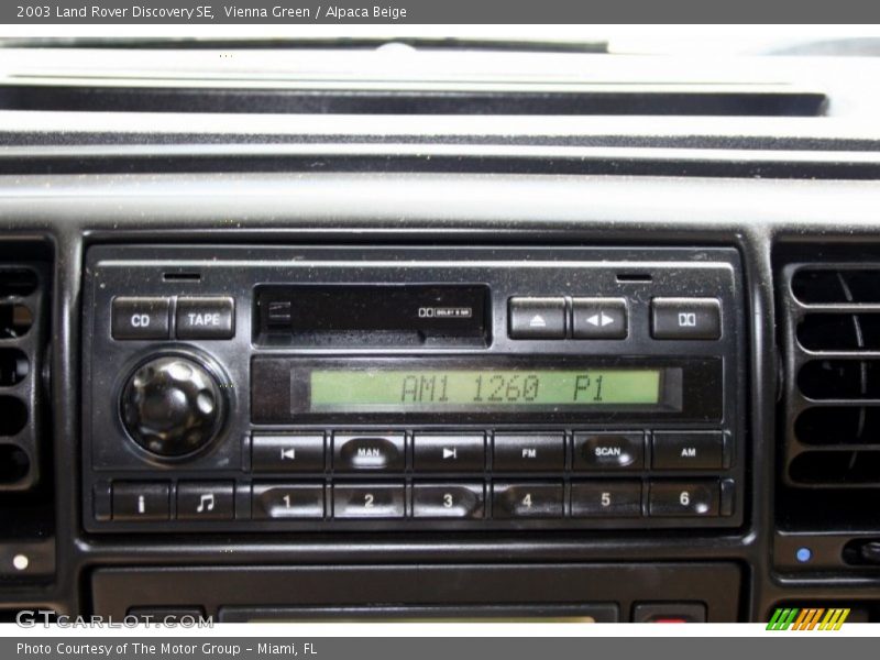 Vienna Green / Alpaca Beige 2003 Land Rover Discovery SE