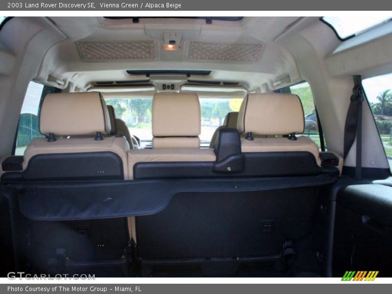 Vienna Green / Alpaca Beige 2003 Land Rover Discovery SE