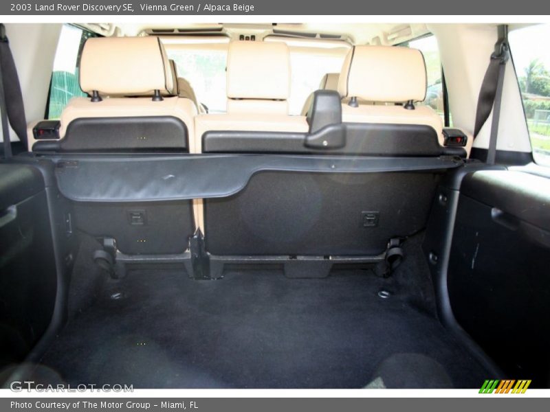 Vienna Green / Alpaca Beige 2003 Land Rover Discovery SE