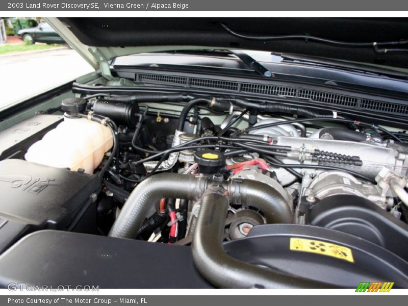 Vienna Green / Alpaca Beige 2003 Land Rover Discovery SE