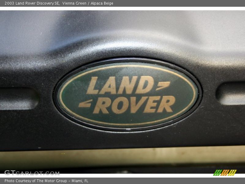 Vienna Green / Alpaca Beige 2003 Land Rover Discovery SE