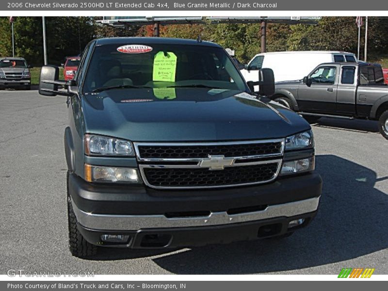 Blue Granite Metallic / Dark Charcoal 2006 Chevrolet Silverado 2500HD LT Extended Cab 4x4