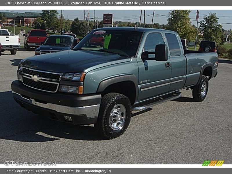 Blue Granite Metallic / Dark Charcoal 2006 Chevrolet Silverado 2500HD LT Extended Cab 4x4