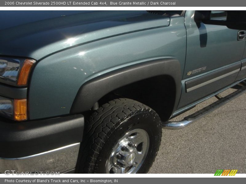 Blue Granite Metallic / Dark Charcoal 2006 Chevrolet Silverado 2500HD LT Extended Cab 4x4