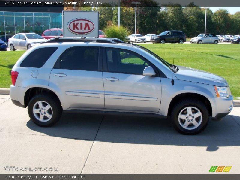 Silver Alloy Metallic / Ebony Black 2006 Pontiac Torrent