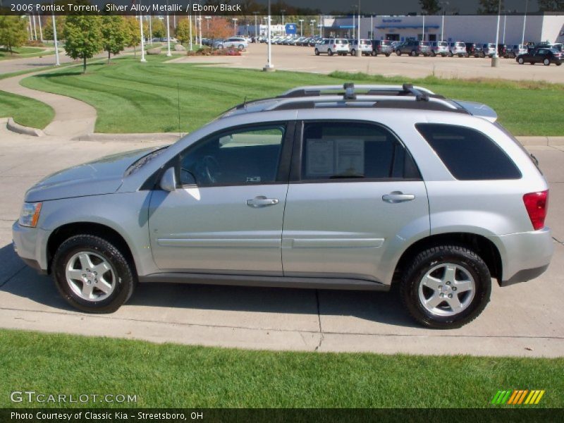Silver Alloy Metallic / Ebony Black 2006 Pontiac Torrent