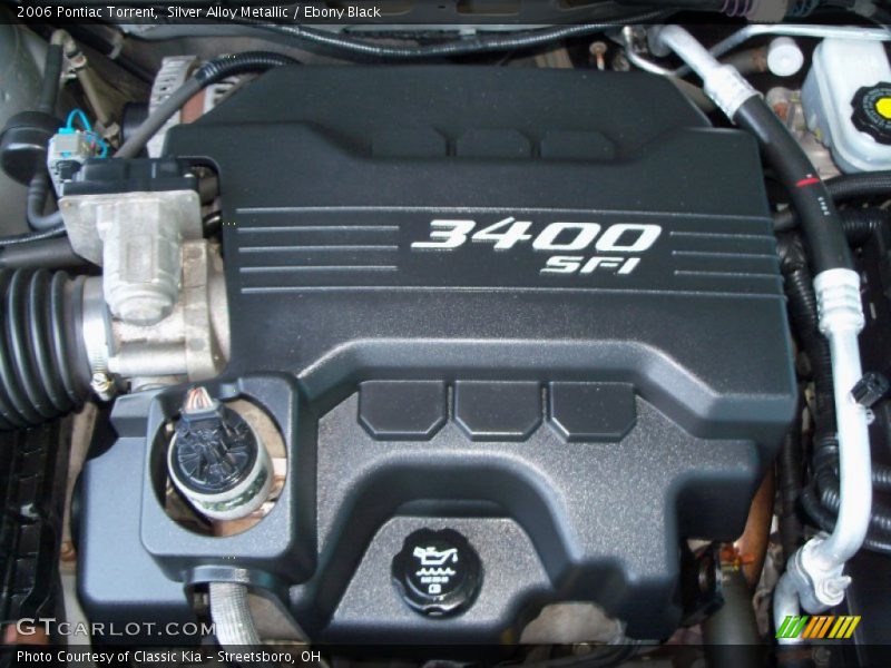 Silver Alloy Metallic / Ebony Black 2006 Pontiac Torrent