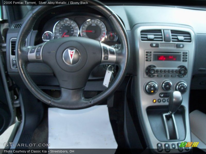 Silver Alloy Metallic / Ebony Black 2006 Pontiac Torrent