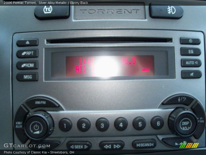 Silver Alloy Metallic / Ebony Black 2006 Pontiac Torrent