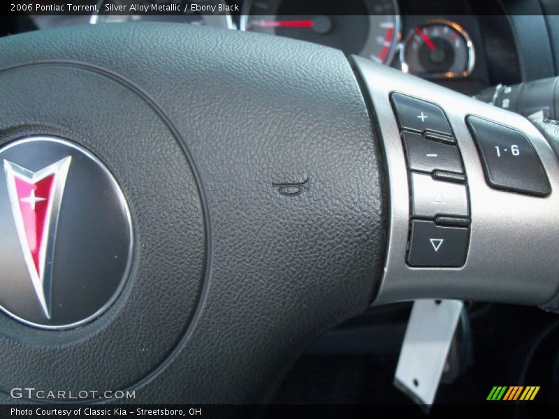 Silver Alloy Metallic / Ebony Black 2006 Pontiac Torrent