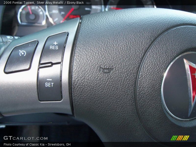 Silver Alloy Metallic / Ebony Black 2006 Pontiac Torrent