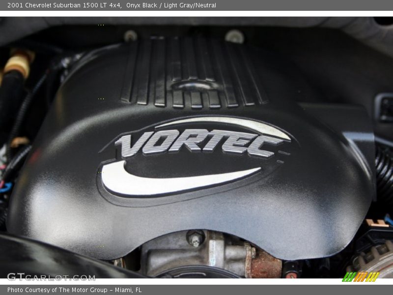 Onyx Black / Light Gray/Neutral 2001 Chevrolet Suburban 1500 LT 4x4