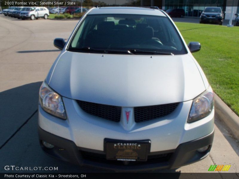 Satellite Silver / Slate 2003 Pontiac Vibe