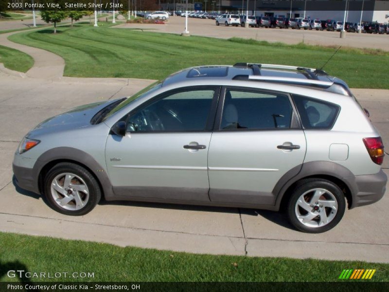 Satellite Silver / Slate 2003 Pontiac Vibe