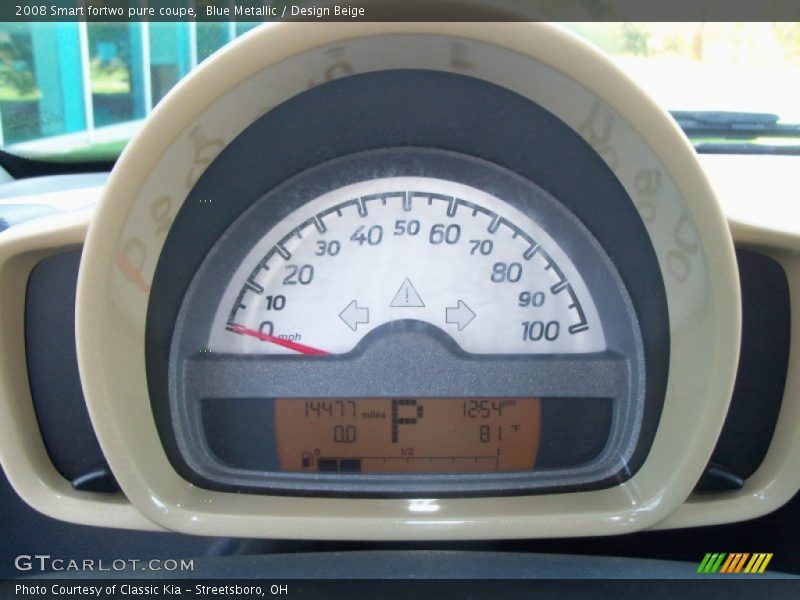  2008 fortwo pure coupe pure coupe Gauges