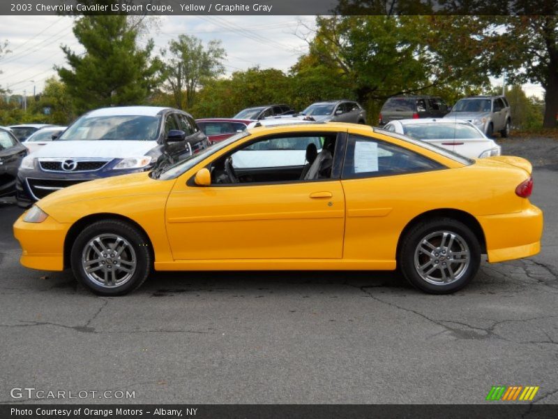  2003 Cavalier LS Sport Coupe Yellow
