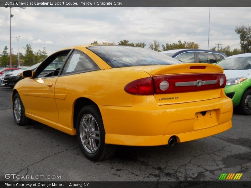  2003 Cavalier LS Sport Coupe Yellow