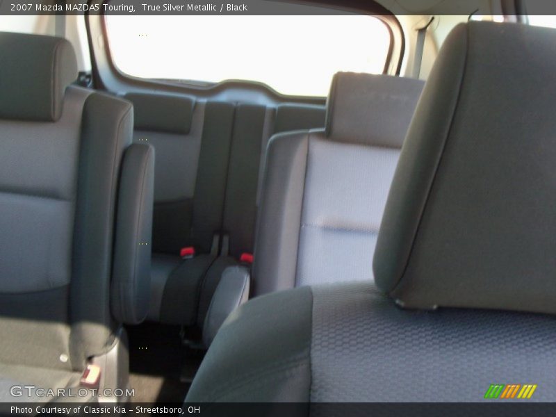 True Silver Metallic / Black 2007 Mazda MAZDA5 Touring