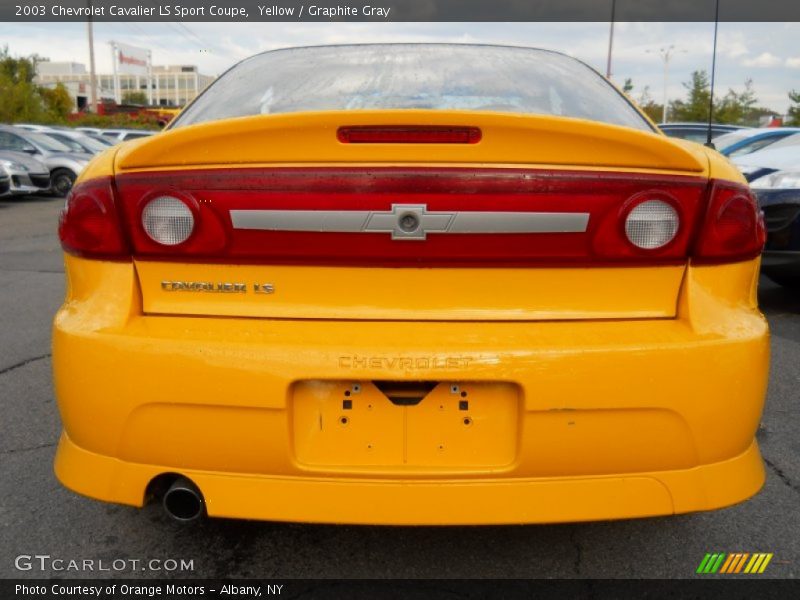  2003 Cavalier LS Sport Coupe Yellow