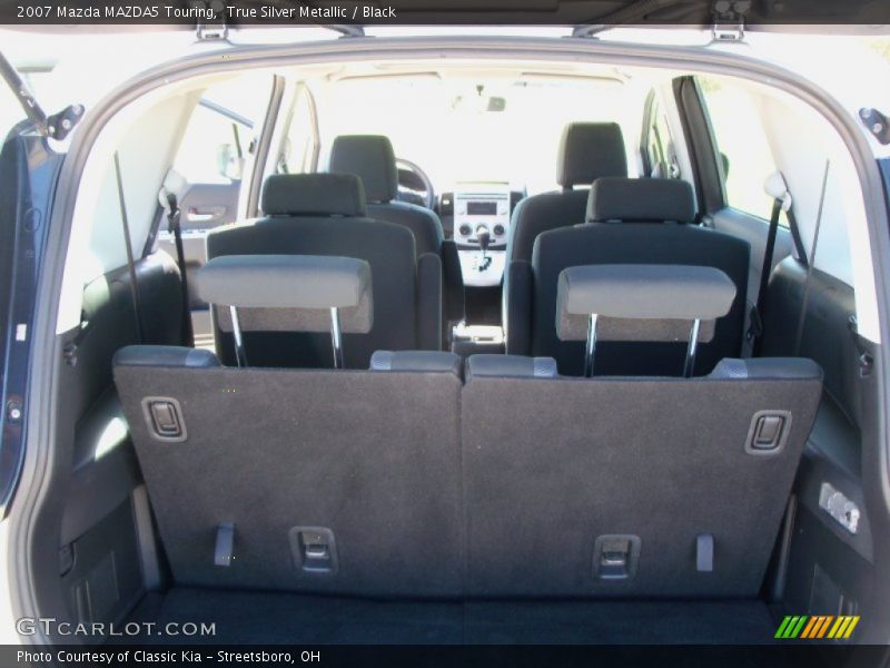 True Silver Metallic / Black 2007 Mazda MAZDA5 Touring