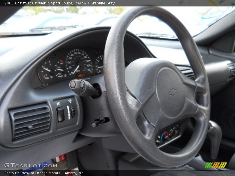  2003 Cavalier LS Sport Coupe Steering Wheel