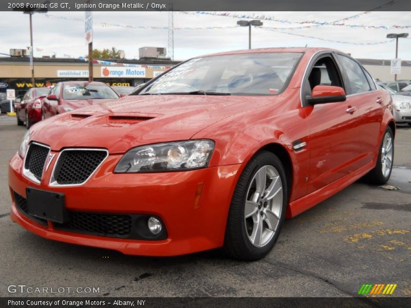 Front 3/4 View of 2008 G8 GT