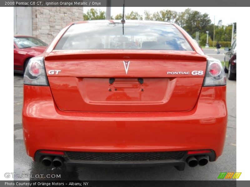  2008 G8 GT Ignition Orange Metallic