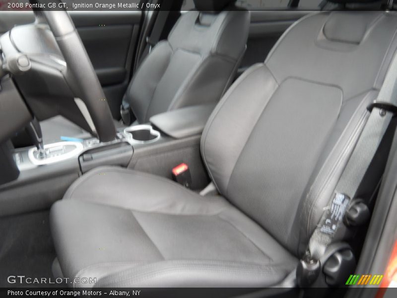  2008 G8 GT Onyx Interior