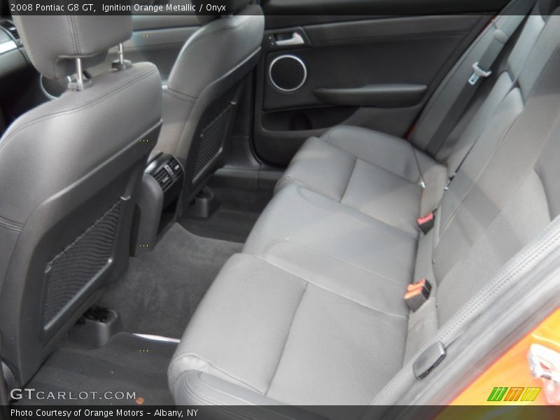 Ignition Orange Metallic / Onyx 2008 Pontiac G8 GT