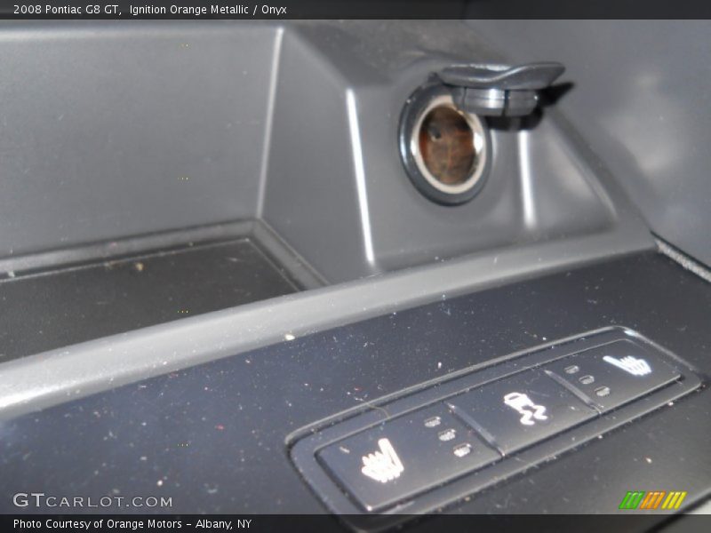 Ignition Orange Metallic / Onyx 2008 Pontiac G8 GT