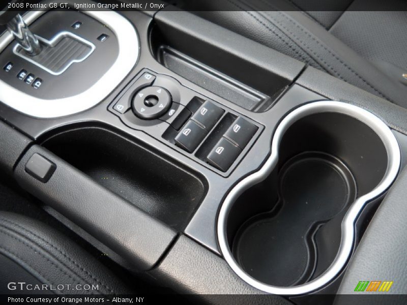 Ignition Orange Metallic / Onyx 2008 Pontiac G8 GT