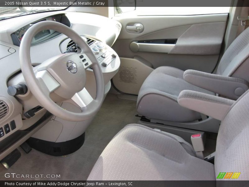 Majestic Blue Metallic / Gray 2005 Nissan Quest 3.5 S
