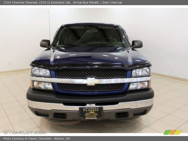 Arrival Blue Metallic / Dark Charcoal 2004 Chevrolet Silverado 1500 LS Extended Cab