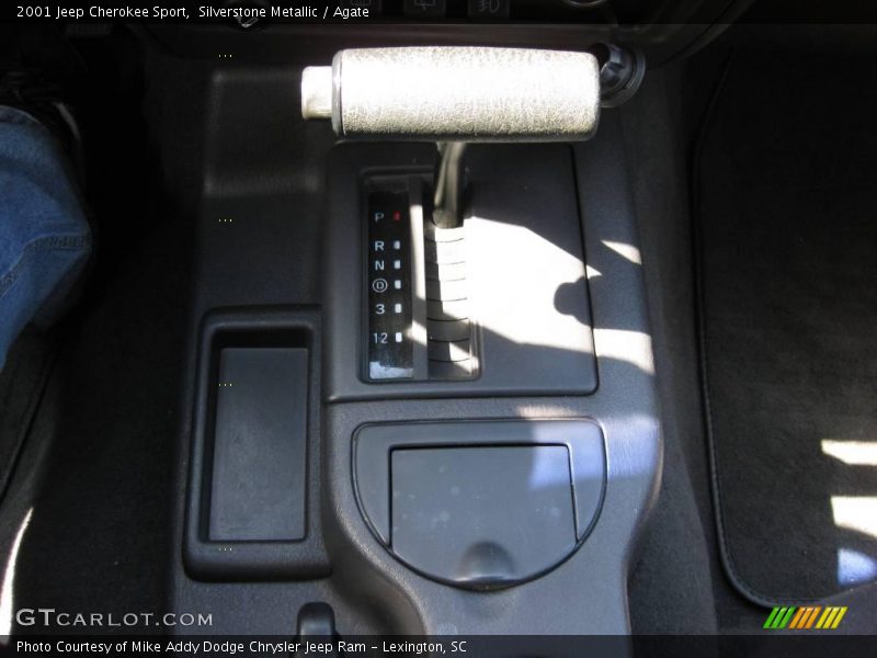 Silverstone Metallic / Agate 2001 Jeep Cherokee Sport
