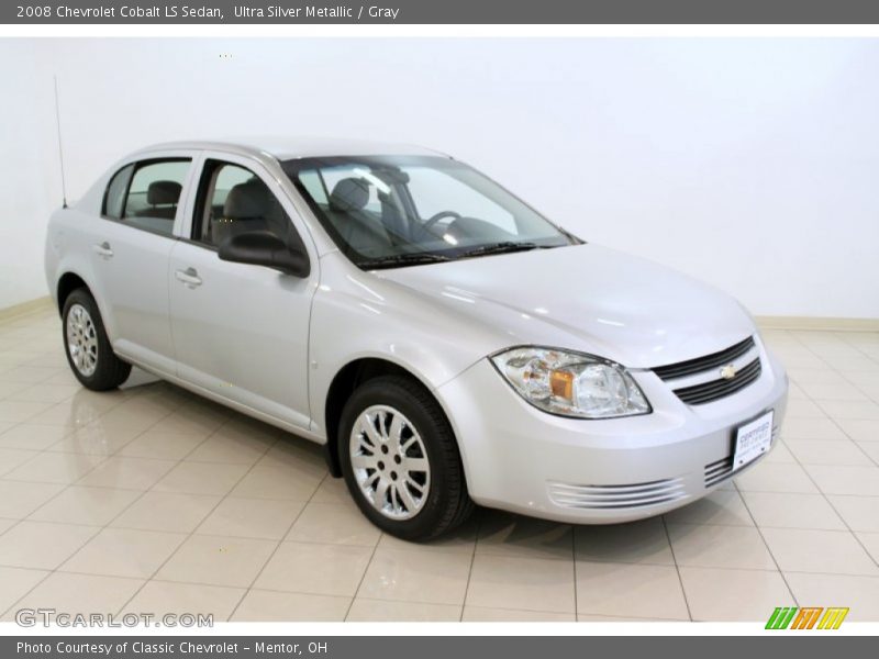 Ultra Silver Metallic / Gray 2008 Chevrolet Cobalt LS Sedan