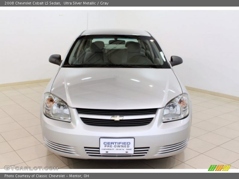 Ultra Silver Metallic / Gray 2008 Chevrolet Cobalt LS Sedan