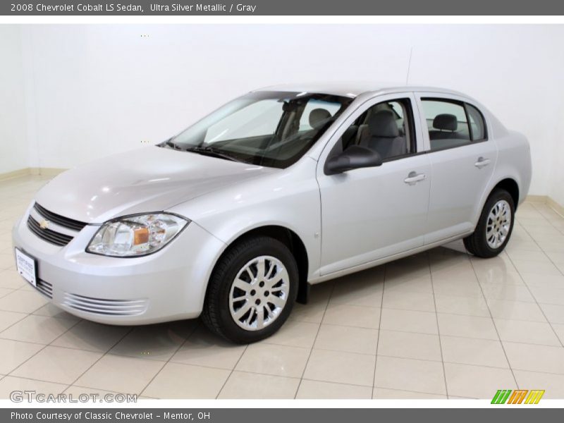 Ultra Silver Metallic / Gray 2008 Chevrolet Cobalt LS Sedan