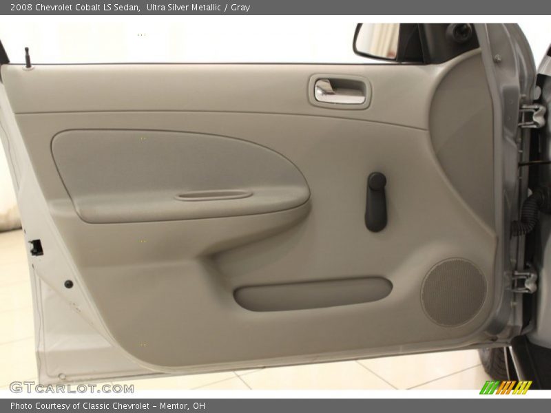 Ultra Silver Metallic / Gray 2008 Chevrolet Cobalt LS Sedan