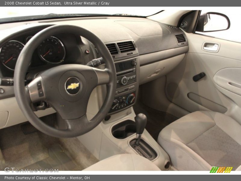 Ultra Silver Metallic / Gray 2008 Chevrolet Cobalt LS Sedan