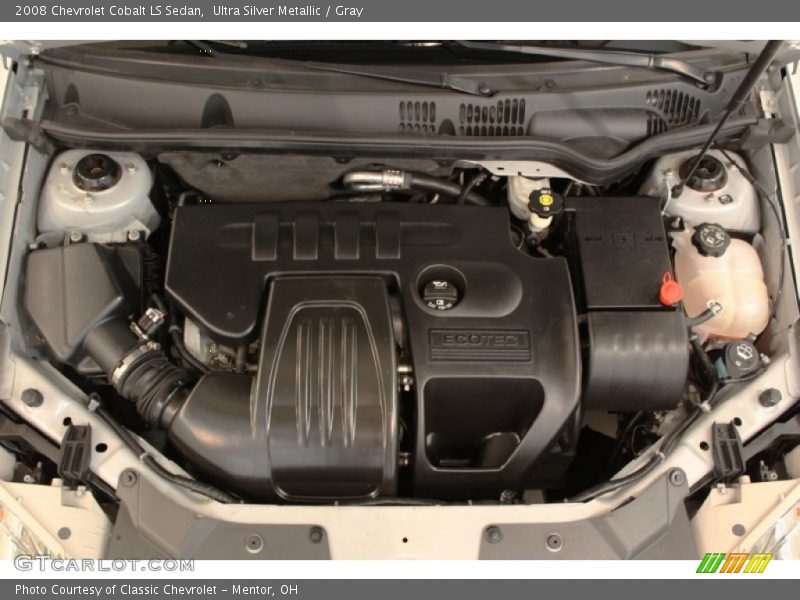 Ultra Silver Metallic / Gray 2008 Chevrolet Cobalt LS Sedan