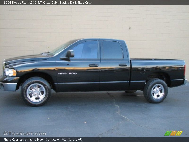 Black / Dark Slate Gray 2004 Dodge Ram 1500 SLT Quad Cab