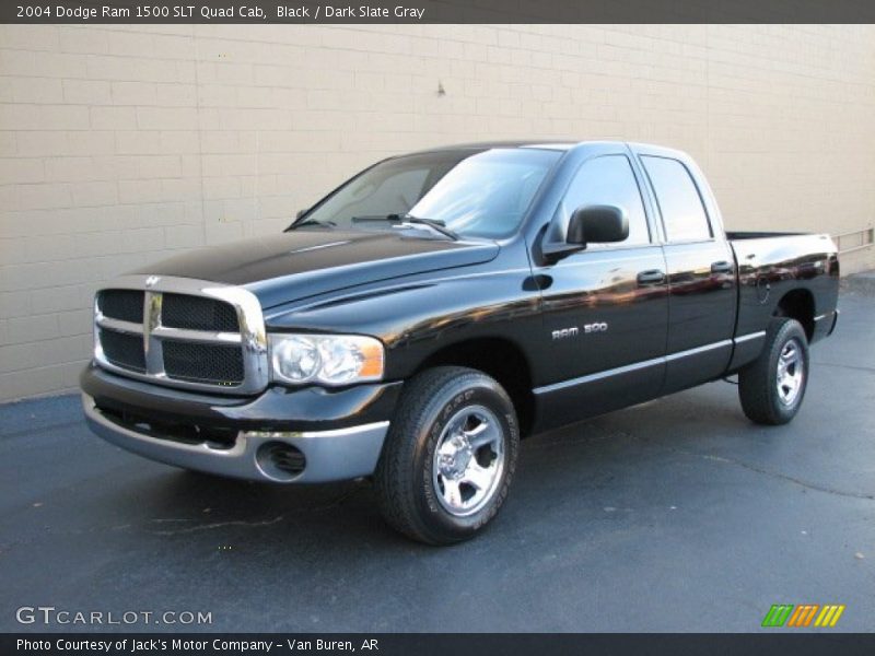 Black / Dark Slate Gray 2004 Dodge Ram 1500 SLT Quad Cab