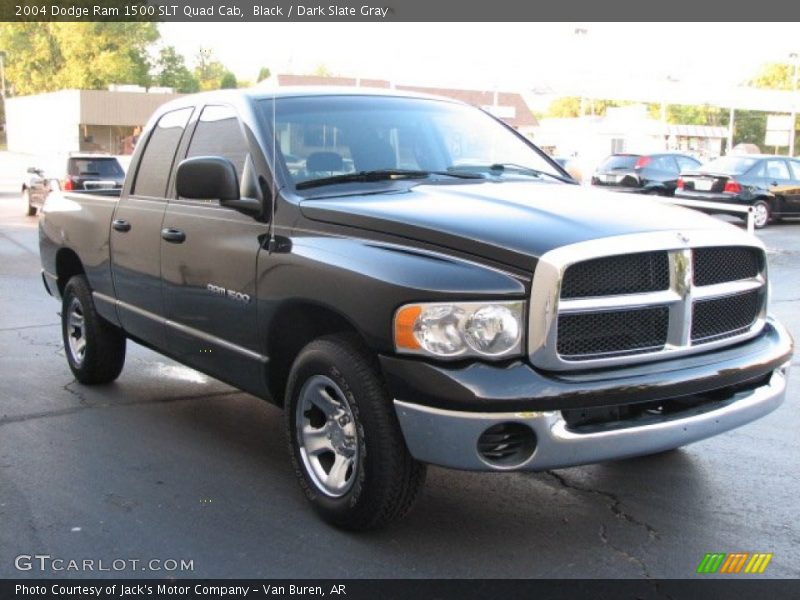 Black / Dark Slate Gray 2004 Dodge Ram 1500 SLT Quad Cab