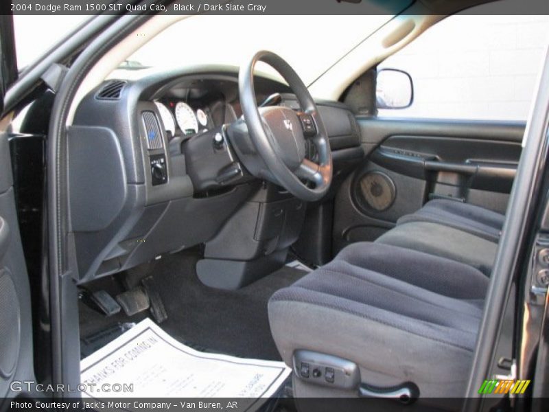 Black / Dark Slate Gray 2004 Dodge Ram 1500 SLT Quad Cab