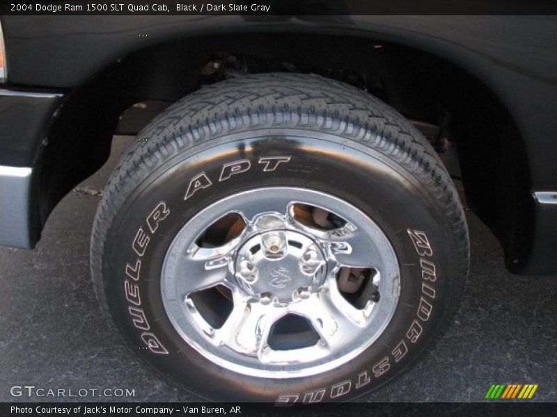 Black / Dark Slate Gray 2004 Dodge Ram 1500 SLT Quad Cab