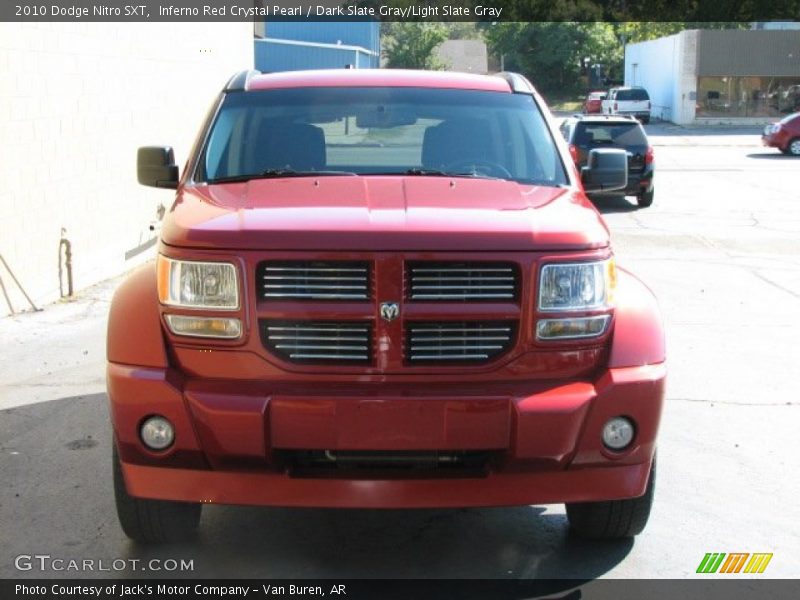 Inferno Red Crystal Pearl / Dark Slate Gray/Light Slate Gray 2010 Dodge Nitro SXT